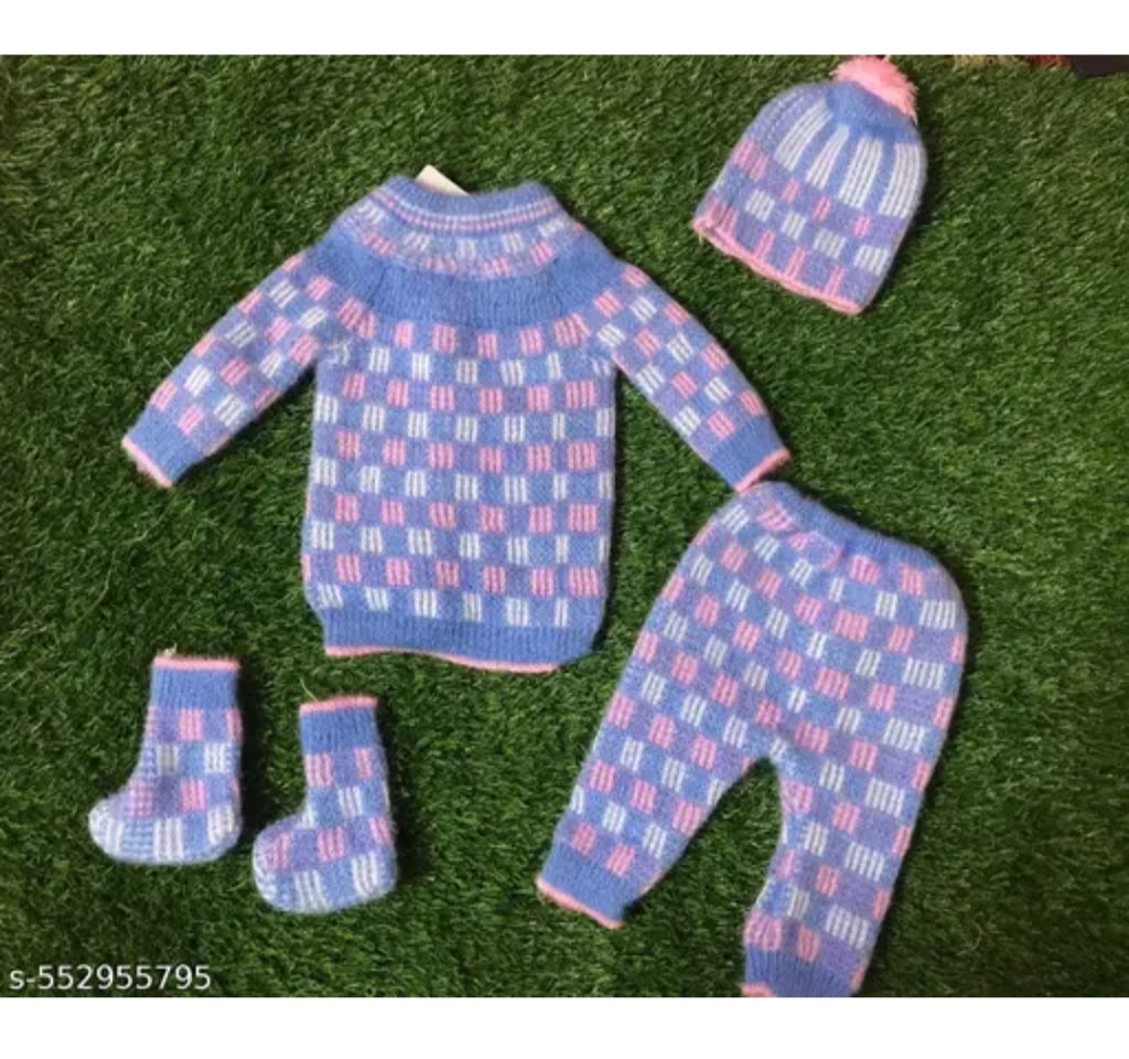 Baby sweater set with Lining