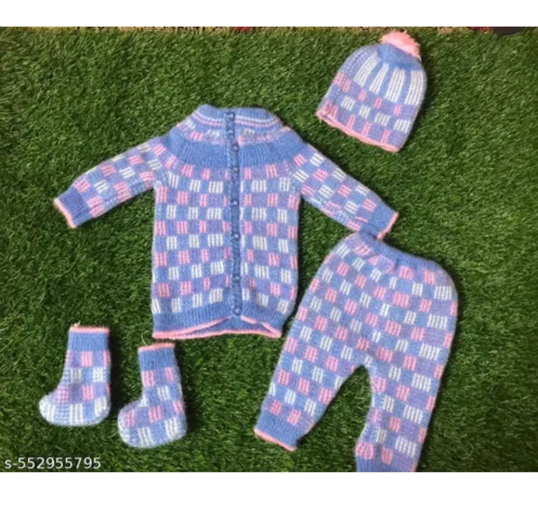Baby sweater set with Lining